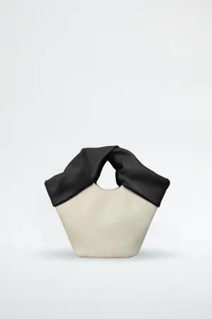 YATE CANVAS TOTE SMALL BLACK