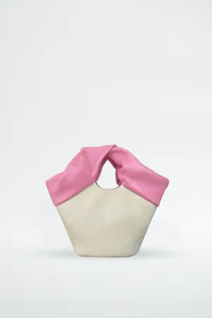YATE CANVAS TOTE SMALL PINK