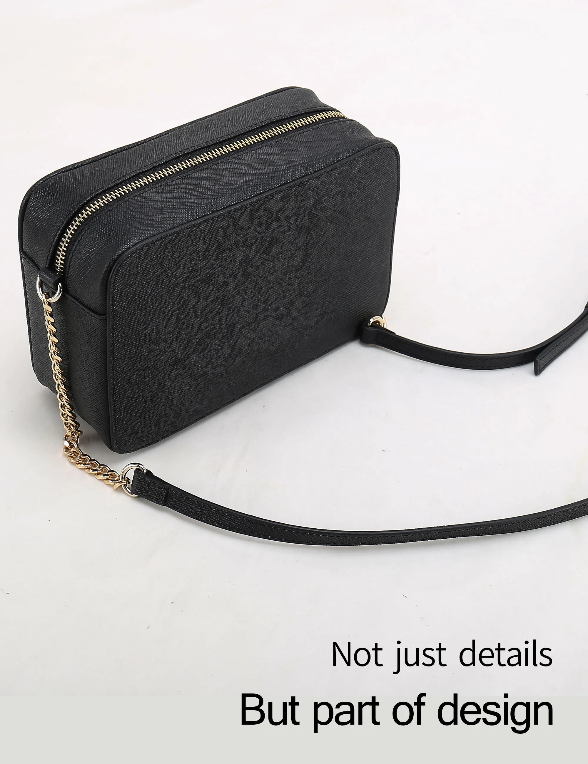 YISEVEN Womens Black Leather Handbag, Genuine Cowhide & Horse Hair