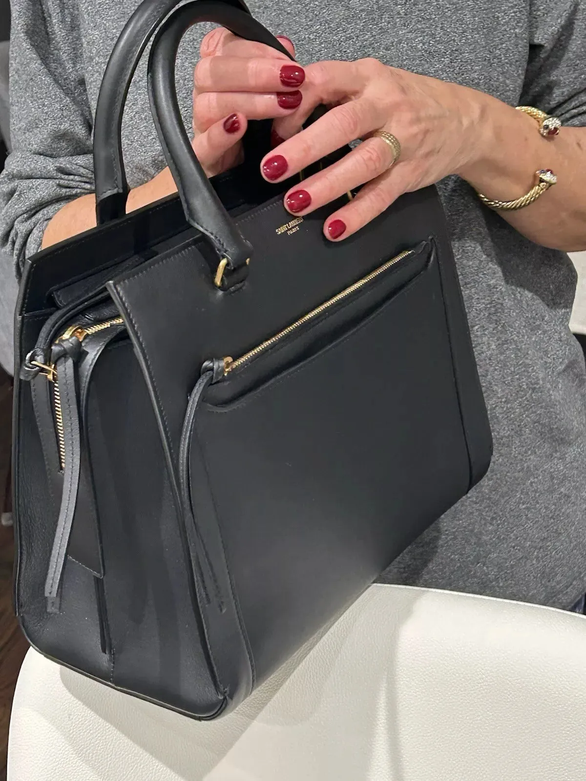 YSL Saint Laurent East Side Tote Smooth Leather Medium