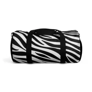 Zebra Duffel Bag