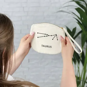 Zodiac Constellations Star Sign Make Up Bag